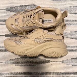 Steve Madden Tan Athletic Sneakers